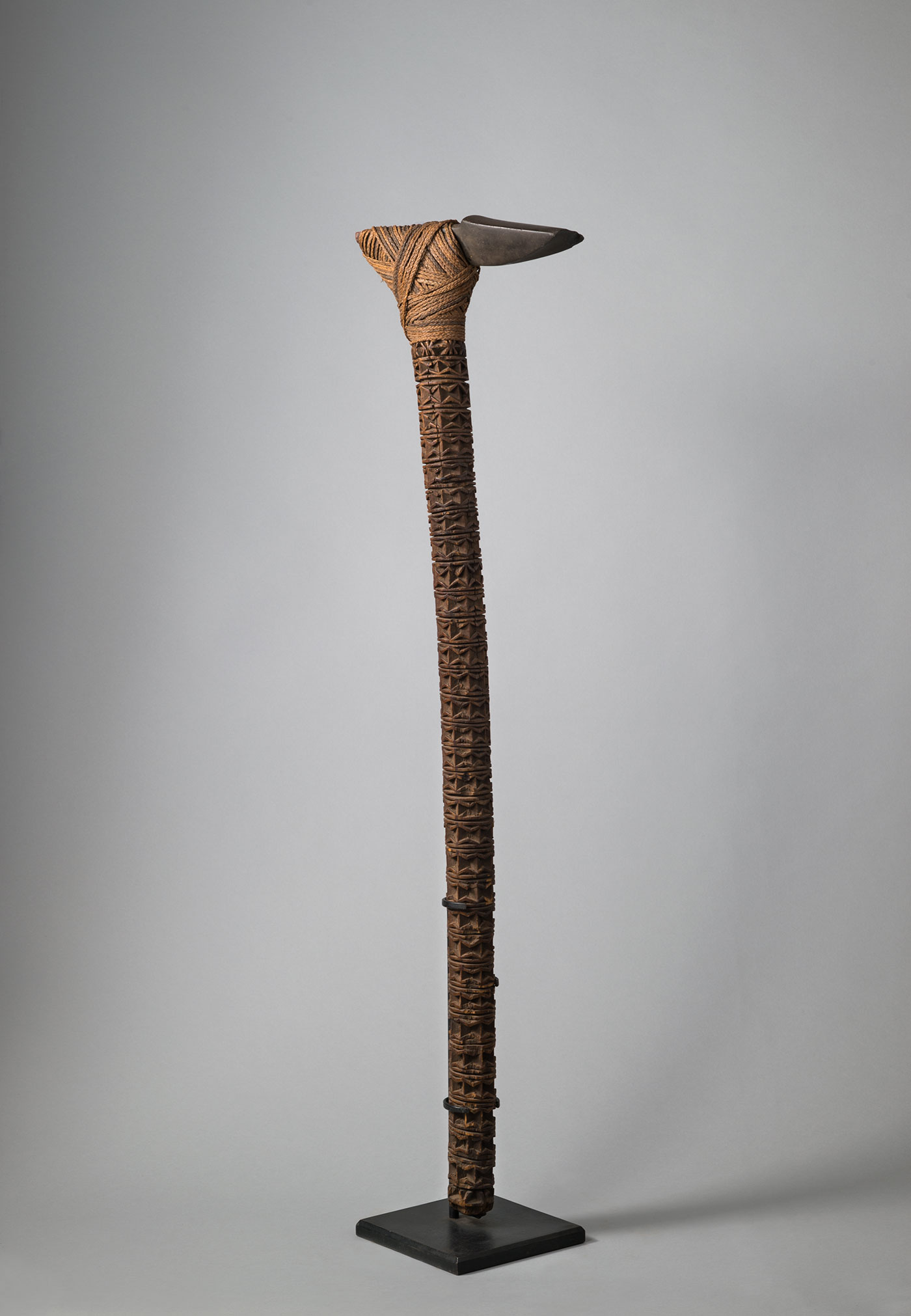 S-08. CEREMONIAL AXE, COOK IS Chris Boylan Oceanic Art